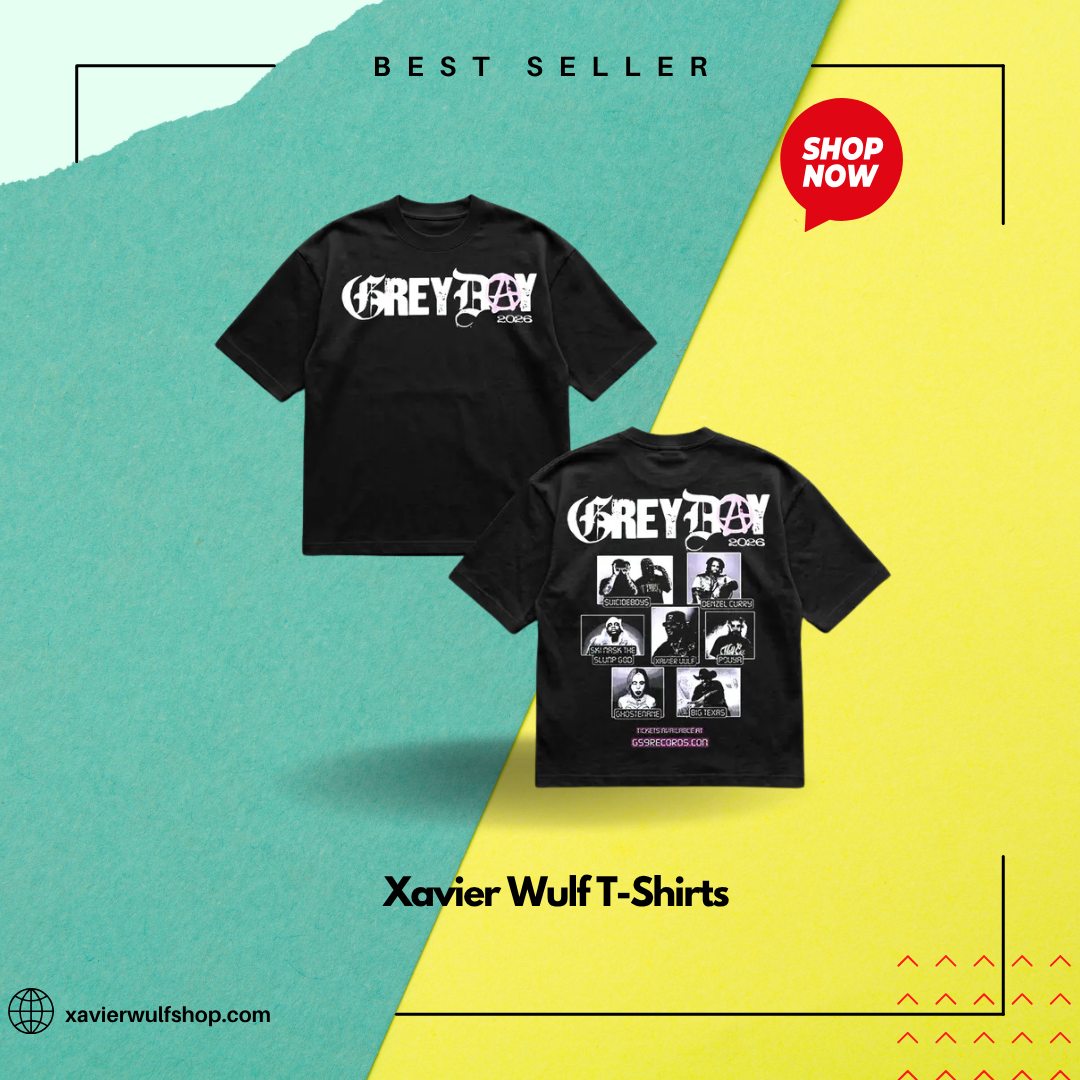 Grey Day 2026 LA 1405 Xavier Wulf T-Shirts